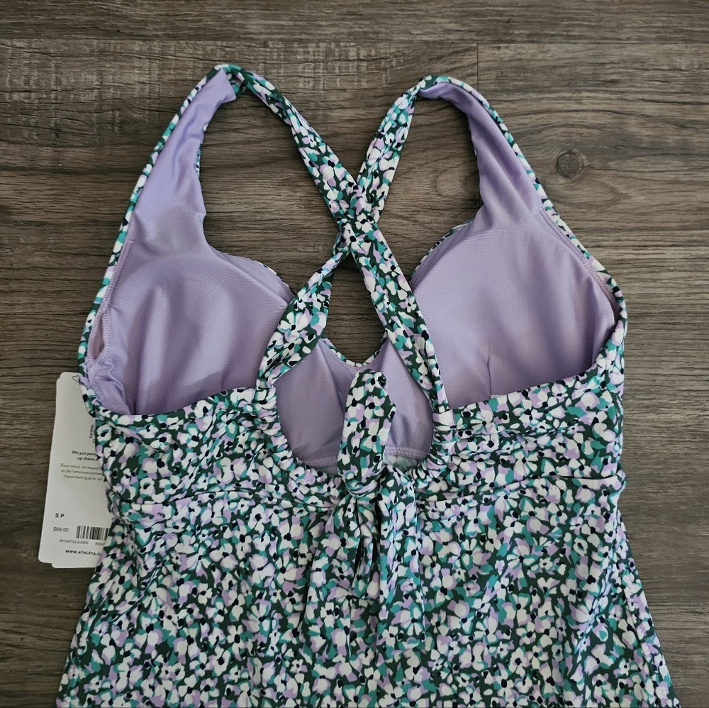 BOGO NWT Athleta Plunge Tankini Top D-DD - Picture 4 of 9